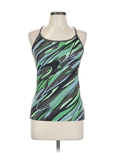 Pre-owned C9 By Champion Tank Top Green Halter Neckline Tops