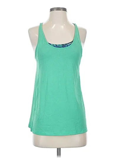 Pre-owned C9 By Champion Tank Top Green Halter Neckline Tops