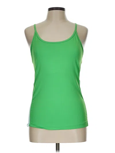 Pre-owned C9 By Champion Tank Top Green Halter Neckline Tops