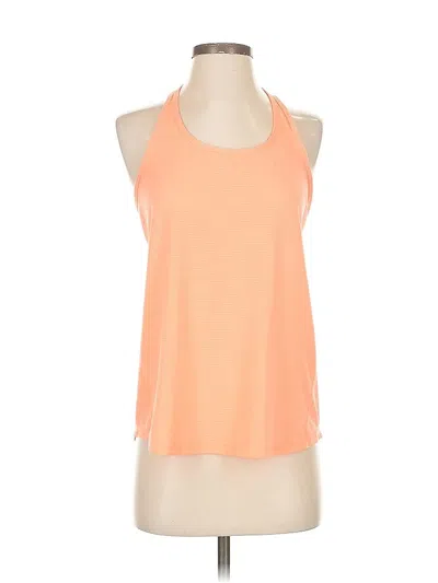 Pre-owned C9 By Champion Tank Top Orange Halter Neckline Tops