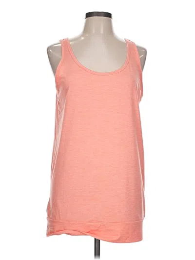 Pre-owned C9 By Champion Tank Top Orange Halter Neckline Tops