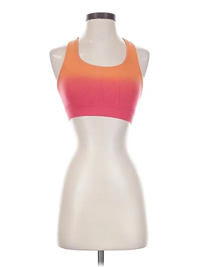 Pre-owned C9 By Champion Tank Top Orange Halter Neckline Tops