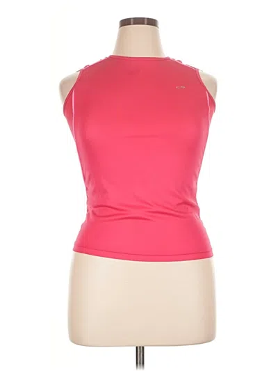 Pre-owned C9 By Champion Tank Top Pink Halter Neckline Tops