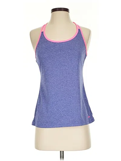Pre-owned C9 By Champion Tank Top Purple Halter Neckline Tops