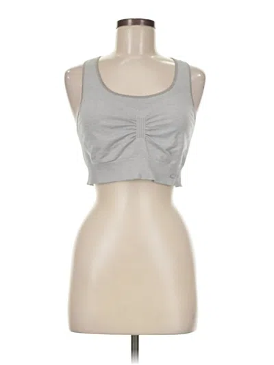 Pre-owned C9 By Champion Tank Top Silver Strapless Neckline Tops