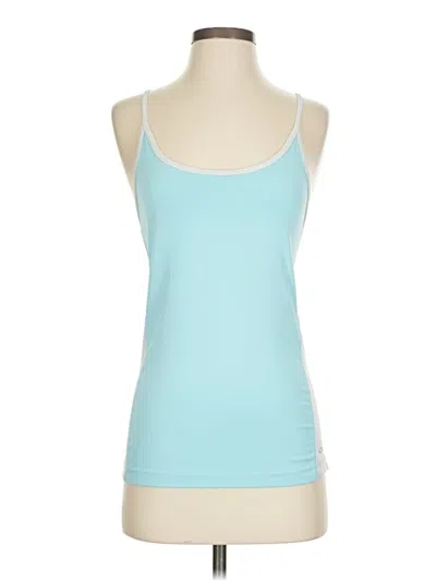 Pre-owned C9 By Champion Tank Top Teal Strapless Neckline Tops In Blue