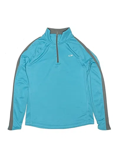 Pre-owned C9 By Champion Kids' Track Jacket In Teal