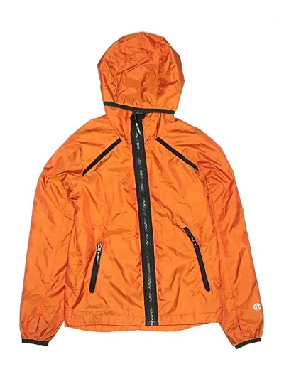 Pre-owned C9 By Champion Kids' Windbreaker Jacket In Orange