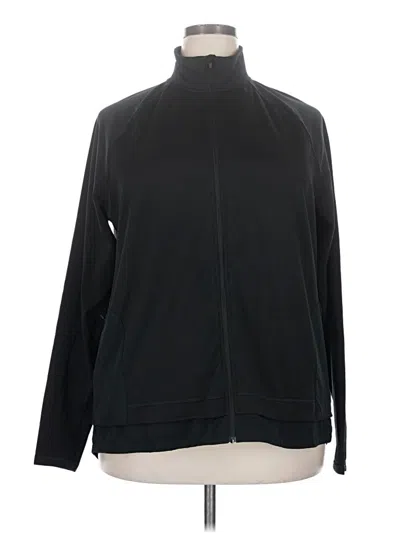 Pre-owned C9 By Champion Zip Up Hoodie In Black