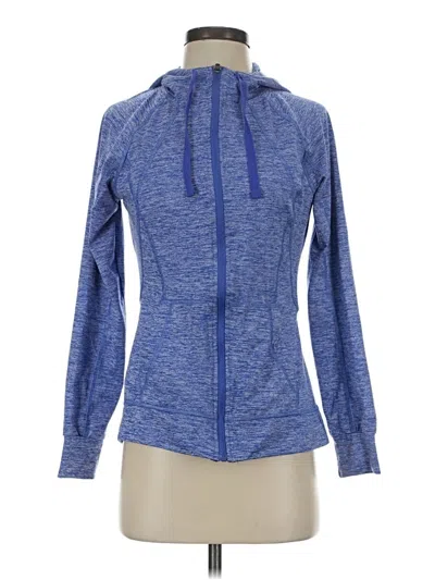 Pre-owned C9 By Champion Zip Up Hoodie In Blue