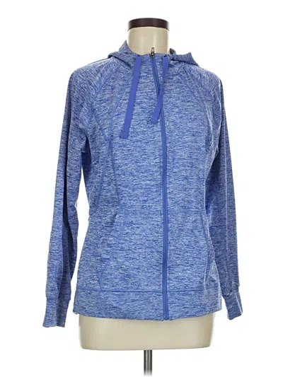 Pre-owned C9 By Champion Zip Up Hoodie In Blue