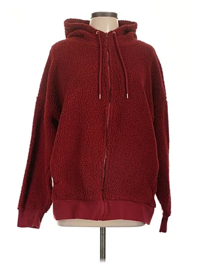 Pre-owned C9 By Champion Zip Up Hoodie In Burgundy
