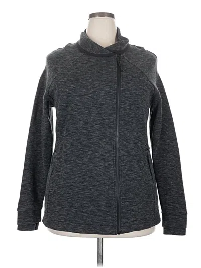 Pre-owned C9 By Champion Zip Up Hoodie In Gray
