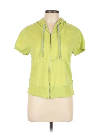 Pre-owned C9 By Champion Zip Up Hoodie In Green