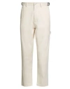 C.9.3 Man Pants Cream Size 30 Organic Cotton In White