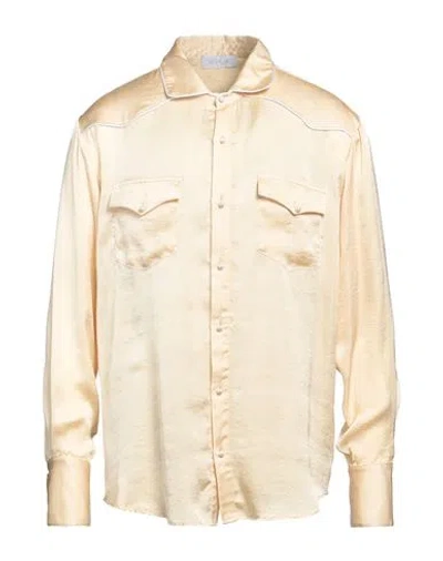 C.9.3 Man Shirt Light Yellow Size Xl Polyester