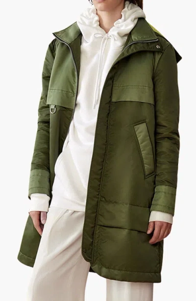 CAALO CAALO SUSTAINABLE DOWN HOODED ANORAK