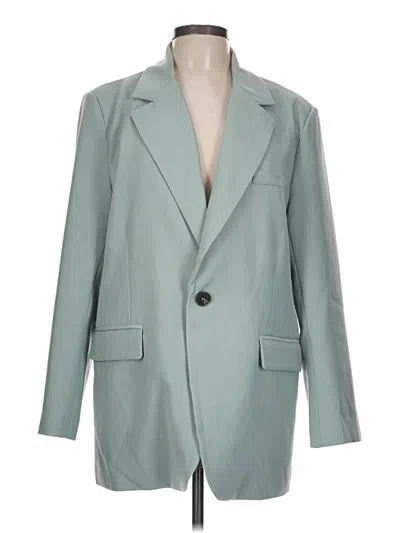 Pre-owned Caara Blazer Jacket In Blue