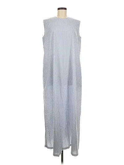 Pre-owned Caara Casual Dress In Gray