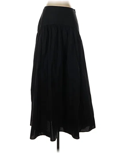 Pre-owned Caara Casual Skirt In Black