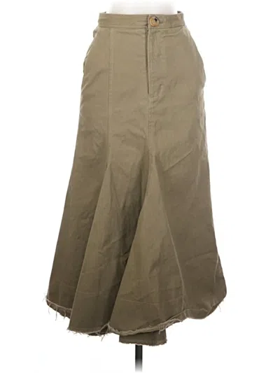 Pre-owned Caara Casual Skirt In Tan