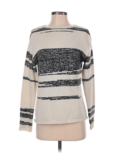 Pre-owned Caara Pullover Sweater In Gray