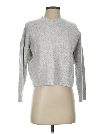 Pre-owned Caara Pullover Sweater In Gray