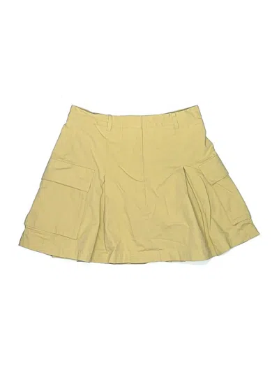 Pre-owned Caara Skort In Yellow