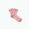 CABAIA WOMEN'S SOCKS WITH CORAL PATTERN