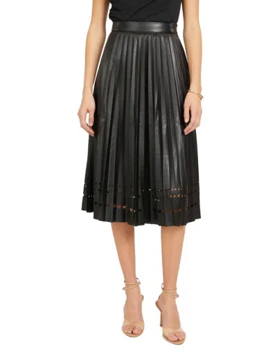 Caballero Alana Midi Skirt In Black