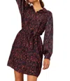 Caballero Austin Dress In Two Tone X-ray In Multi
