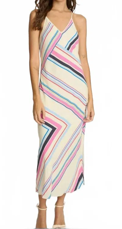 Caballero Brandi Maxi Dress In Nova Stripe In Multi