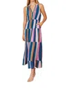 Caballero Brielle Maxi Dress In Cabana Stripe