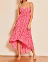 CABALLERO CABO DRESS IN PINK PEBBLE
