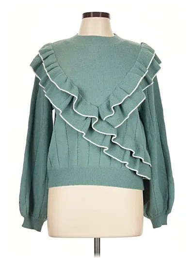 Pre-owned Caballero Cardigan Sweater In Teal