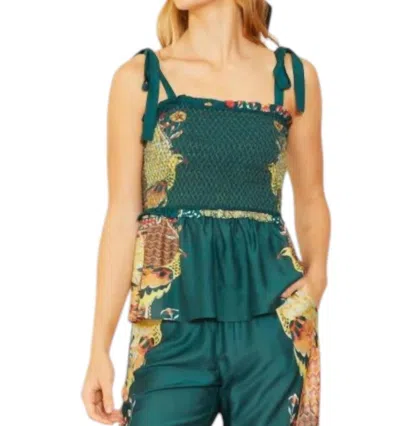 Caballero Colette Top In Art Nouveau In Multi