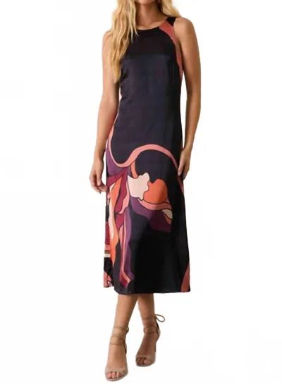 Caballero Daylen Dress In African Paradise In Purple