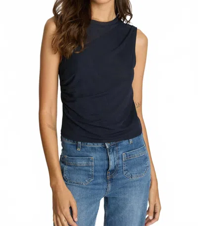 Caballero Devi Top In Navy In Blue