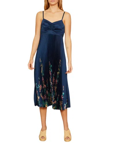 Caballero Donna Midi Dress In Tigerlily In Orange