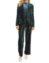 Caballero Elize Blazer In Golden Jade In Multi