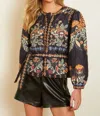 Caballero Ember Jacket In Vintage Cheetah In Multi