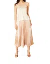 Caballero Gia Lace Trim Tank In Ivory In Multi