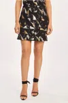 Caballero Lanita Skirt In Precious Metal Geo In Multi
