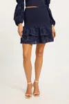 Caballero Leah Peacoat Navy Skirt