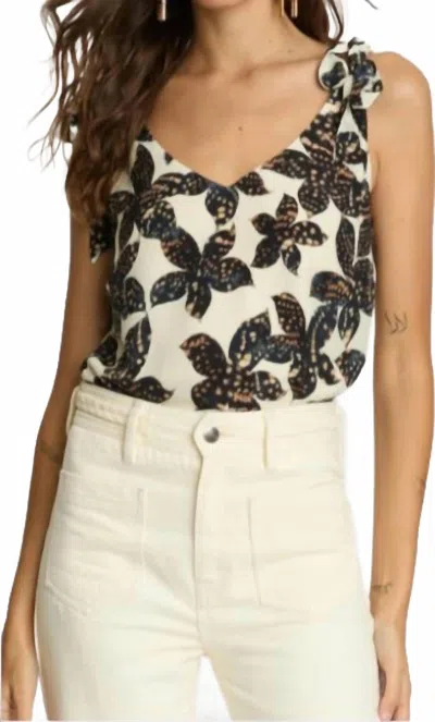 Caballero Lilia Top In Ink Press In Multi