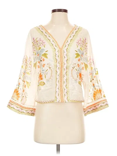 Caballero Long Sleeve Blouse In Multi