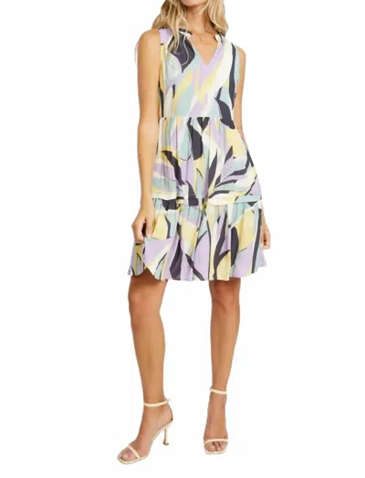 Caballero Luna Addo Floral Midi Dress In Multi