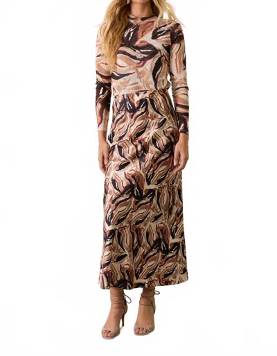 Caballero Marta Top In Haze In Brown