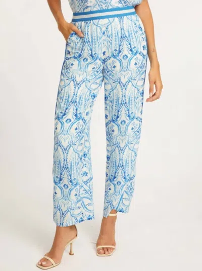 CABALLERO MAX PANT IN PORCELAIN DECO