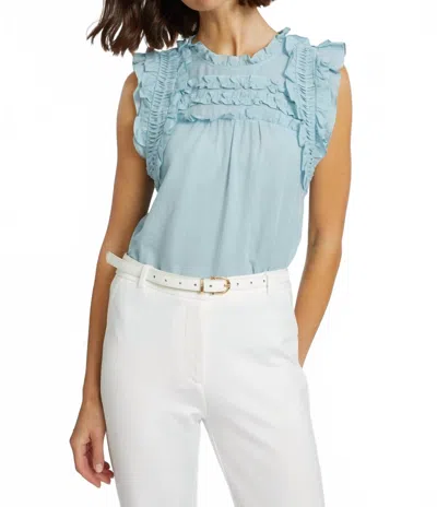 Caballero Micheline Top In Sterling Blue